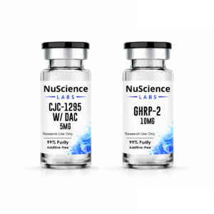 CJC-1295 w/ DAC (5mg x 10 vials) & GHRP-2 (10mg x 10 vials)