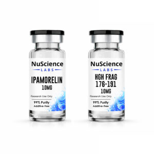 Ipamorelin (10mg x 10 vials) & HGH Frag 176-191 (5mg x 10 vials)