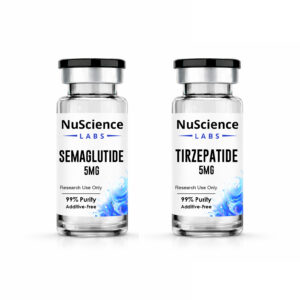 Semaglutide (5mg x 10 vials) & Tirzepatide (5mg x 10 vials)